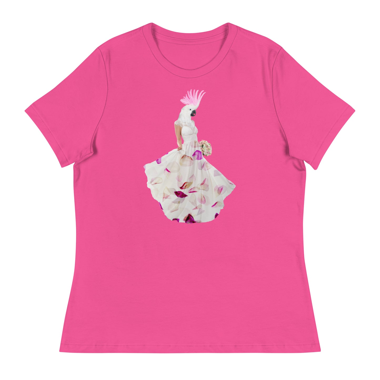 Cockatoo In A Dress Women's Relaxed T-Shirt