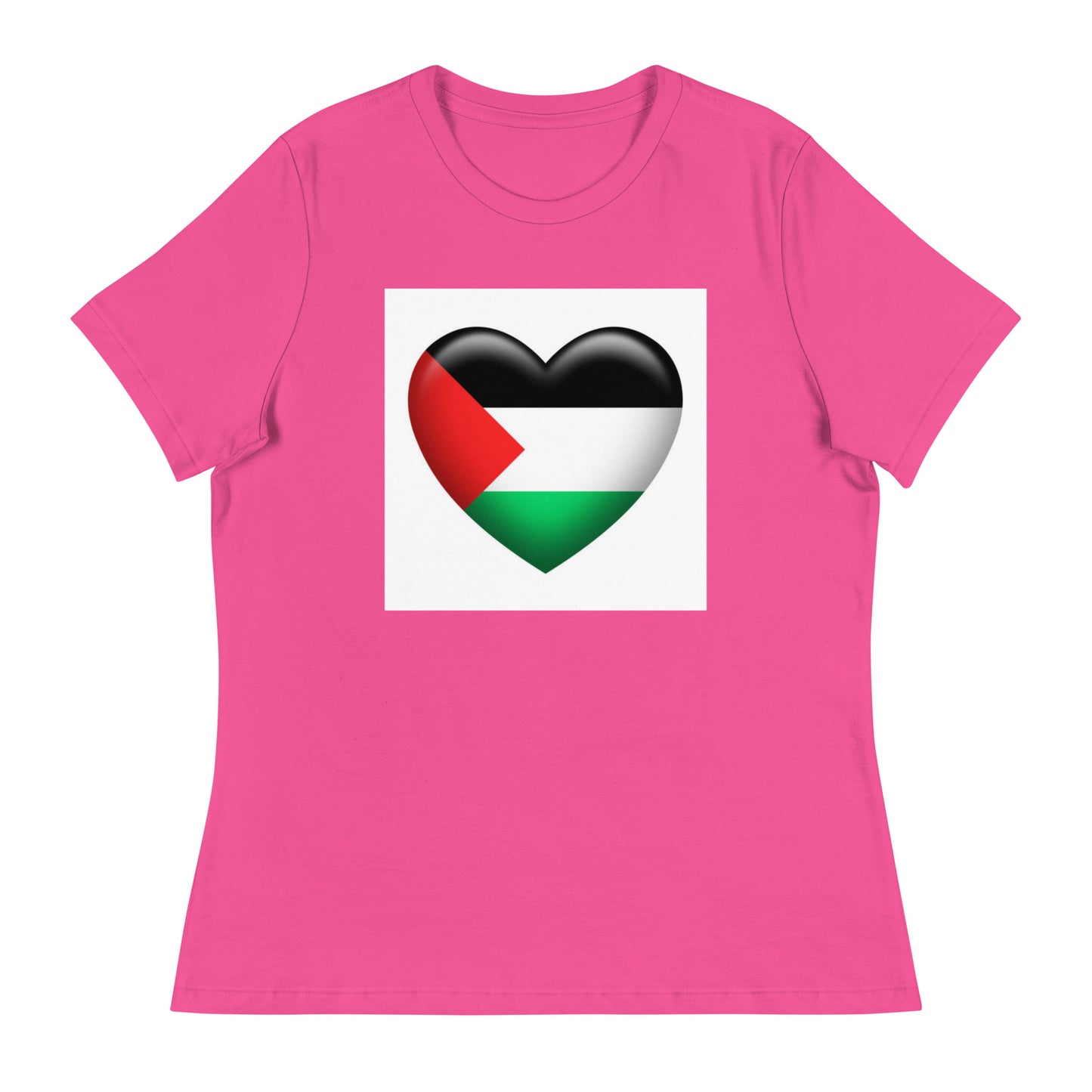 PALESTINE LOVE Women's Relaxed T-Shirt