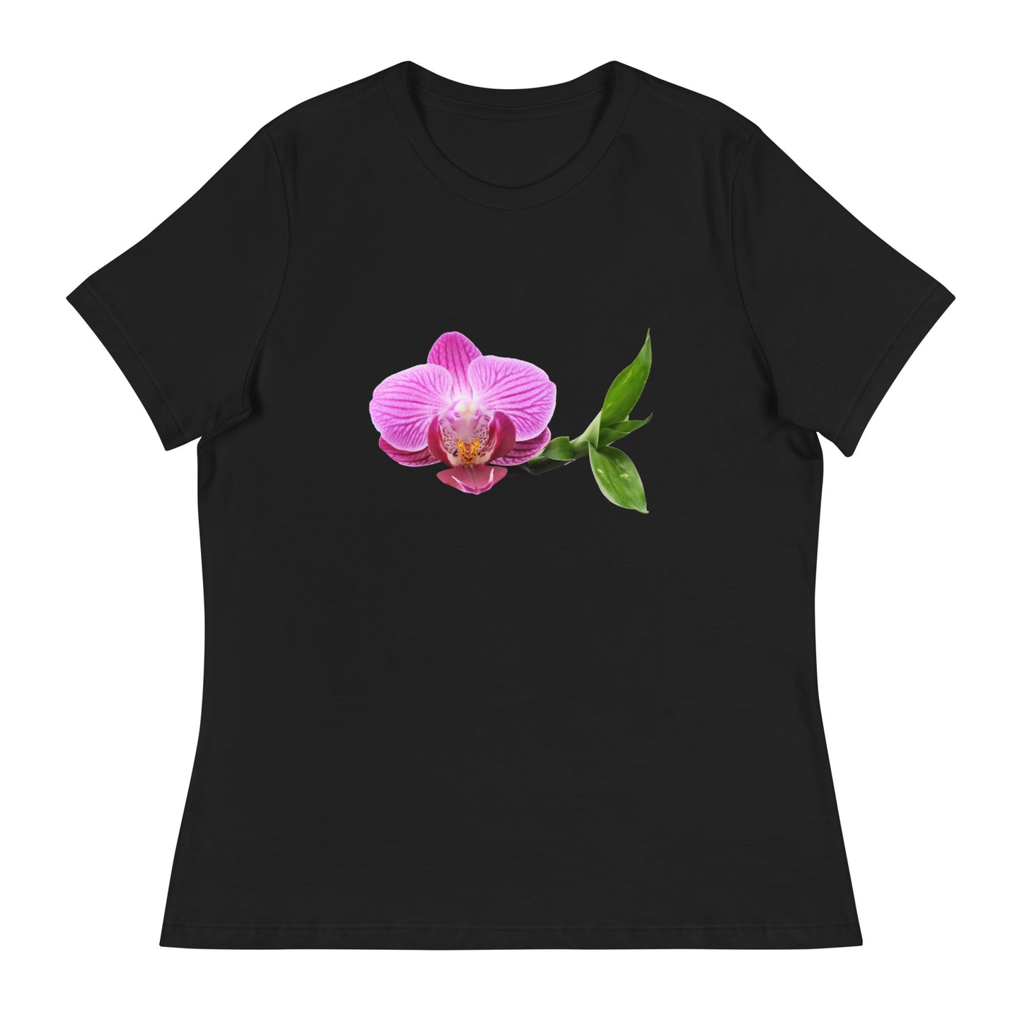 Single Pink Orchid Women's Relaxed T-Shirt