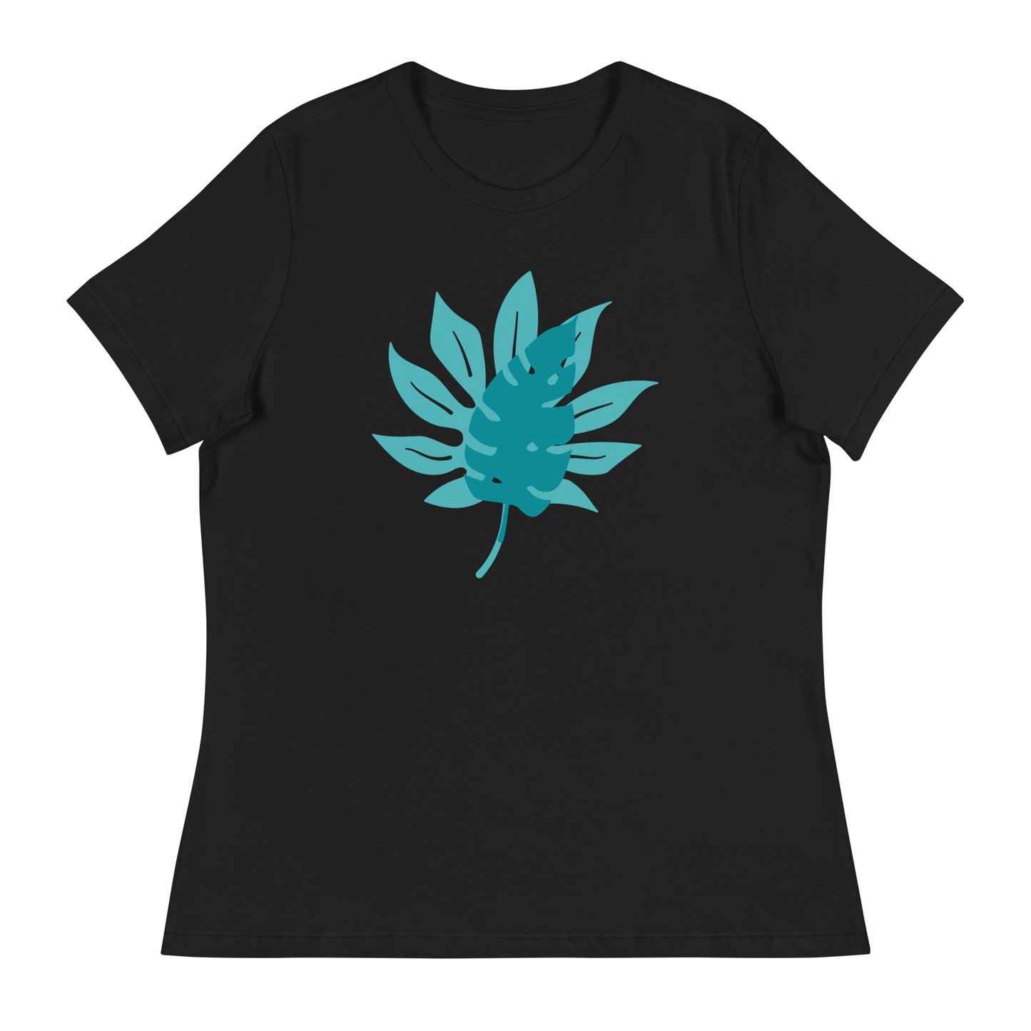 Blue Leaf Women's Relaxed T-Shirt