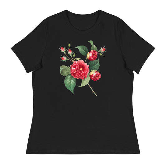 Blooming Red Roses Women's Relaxed T-Shirt