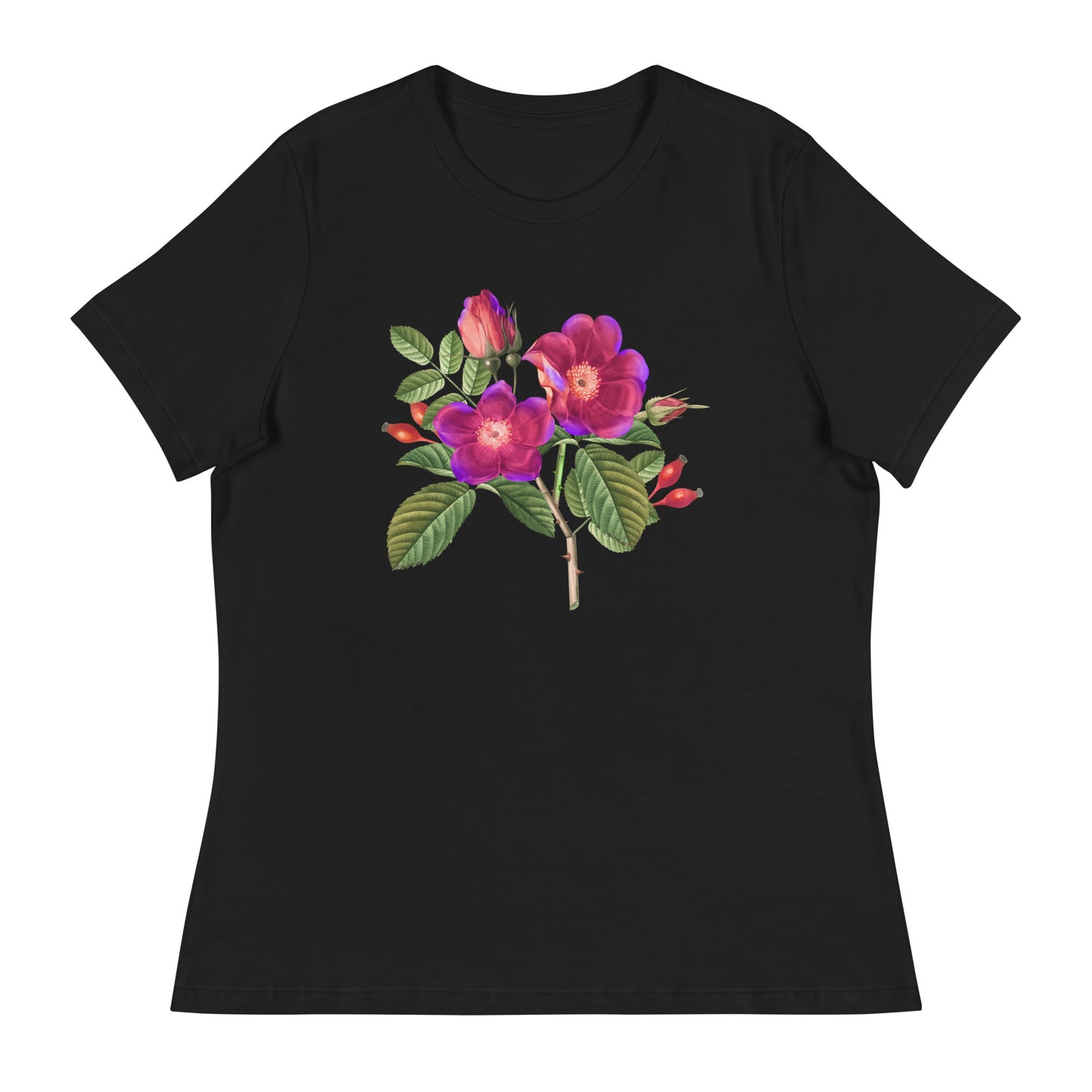 Pink & Red Bloomed Bouquet Women's Relaxed T-Shirt