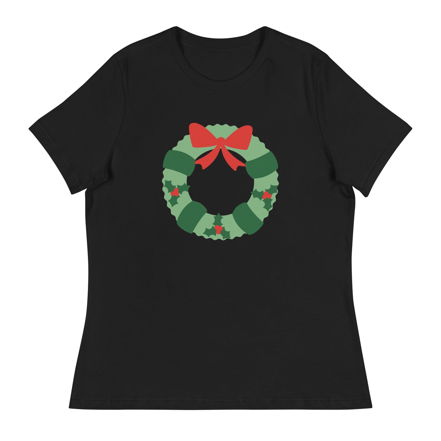 Christmas Wreath 2 Women's Relaxed T-Shirt