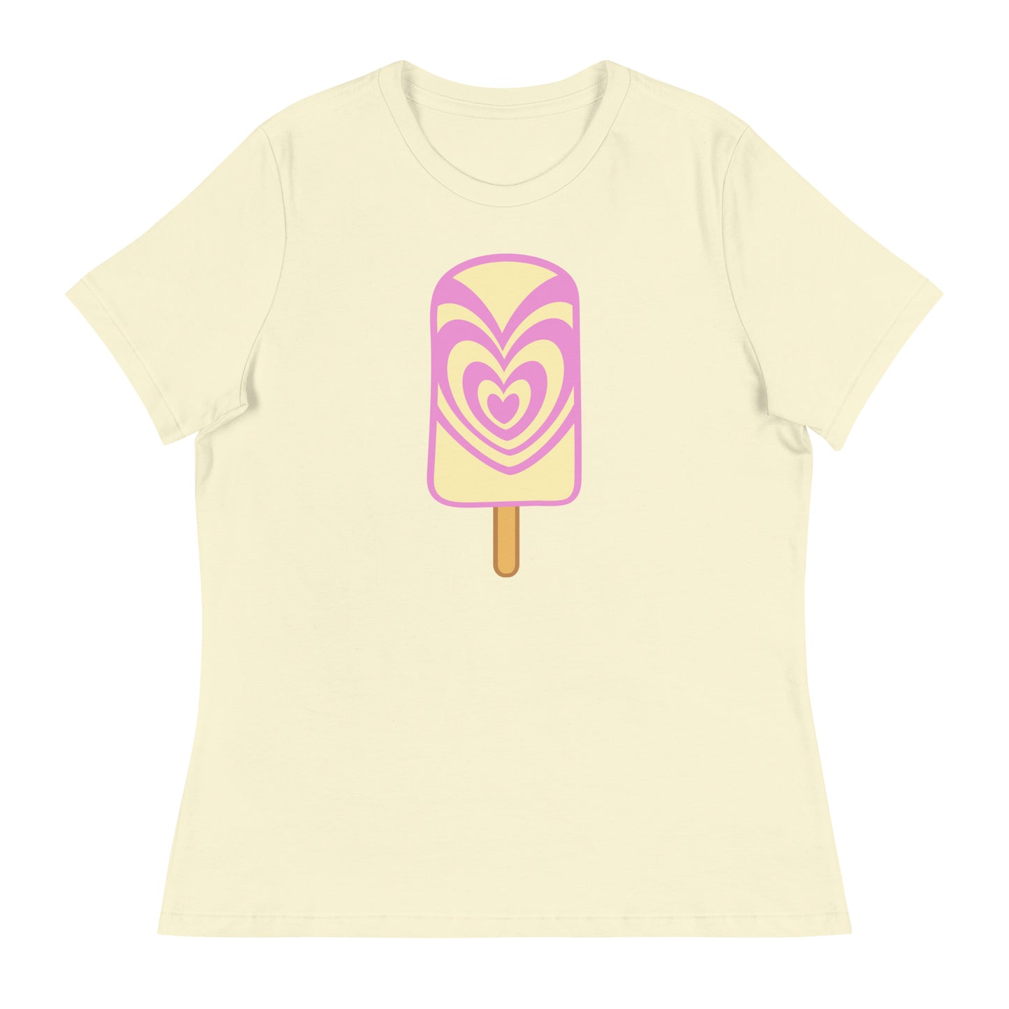 Heart swirl Ice block Women's Relaxed T-Shirt