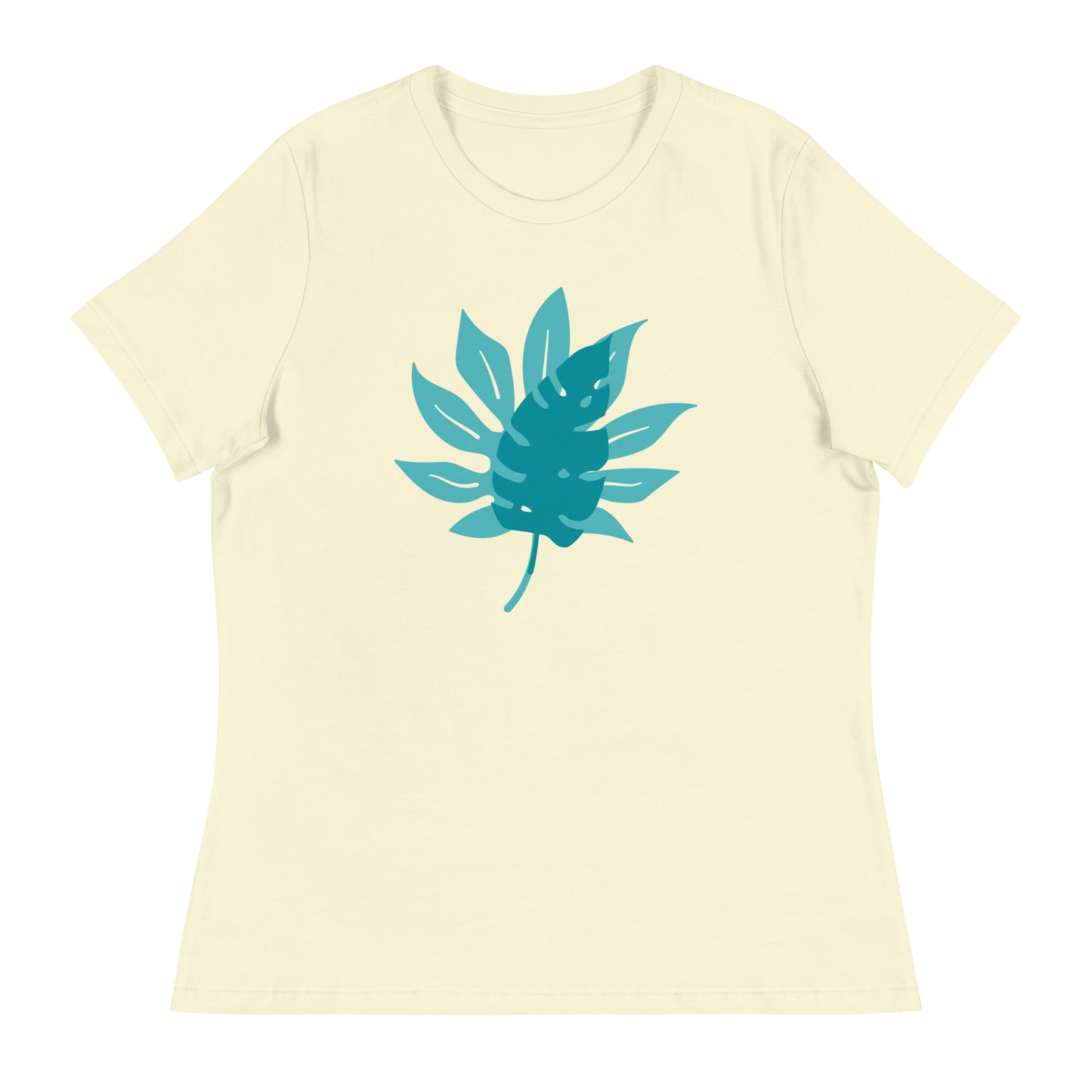 Blue Leaf Women's Relaxed T-Shirt