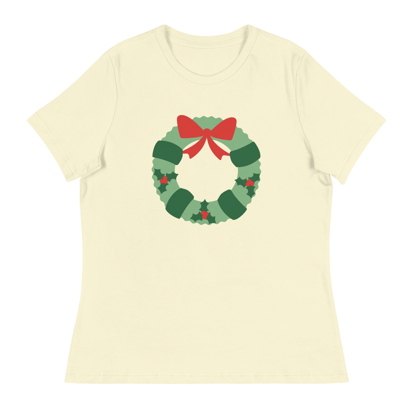 Christmas Wreath 2 Women's Relaxed T-Shirt