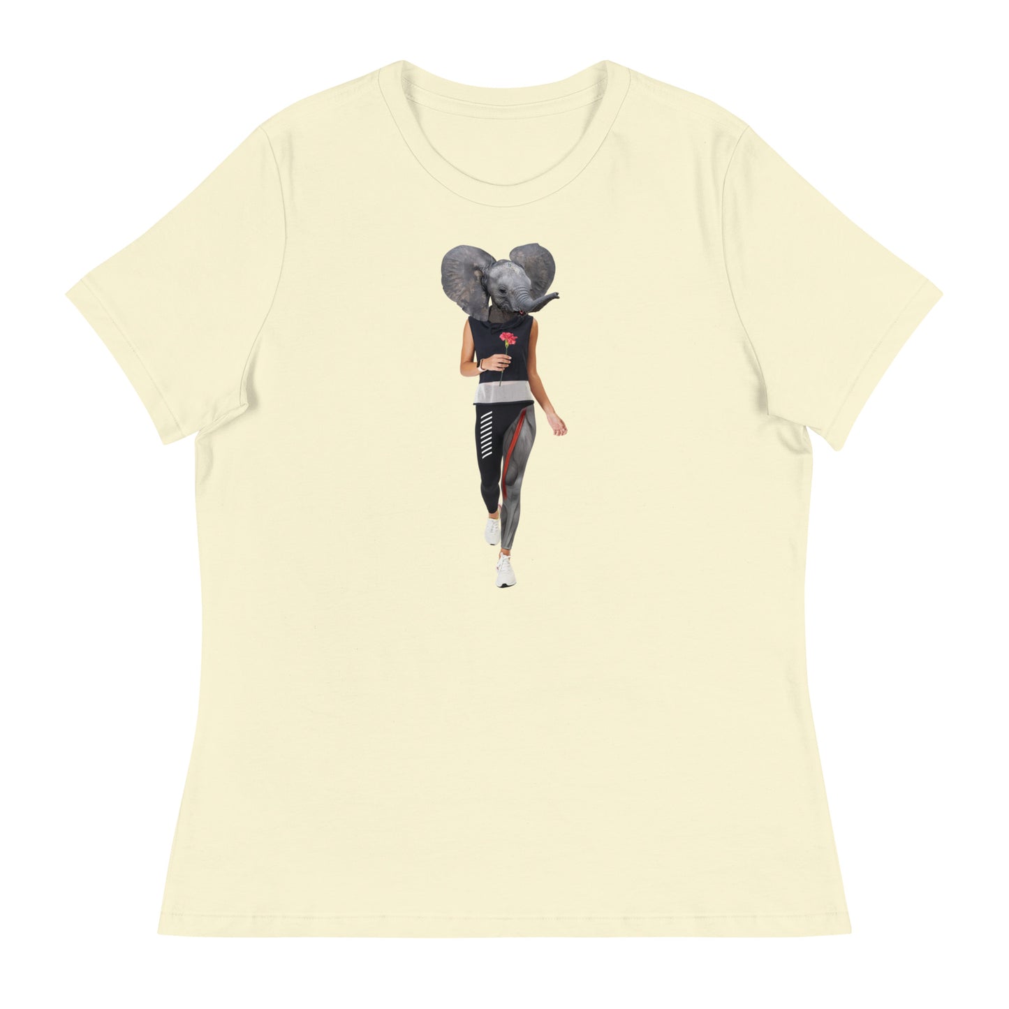 Athletic Elephant Women's Relaxed T-Shirt