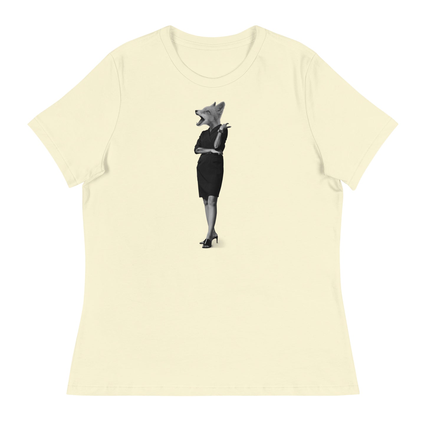 Fox In A Dress Women's Relaxed T-Shirt