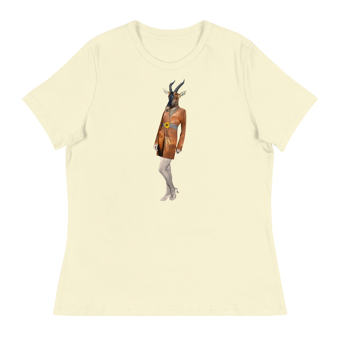 Gazelle In A Dress Women's Relaxed T-Shirt