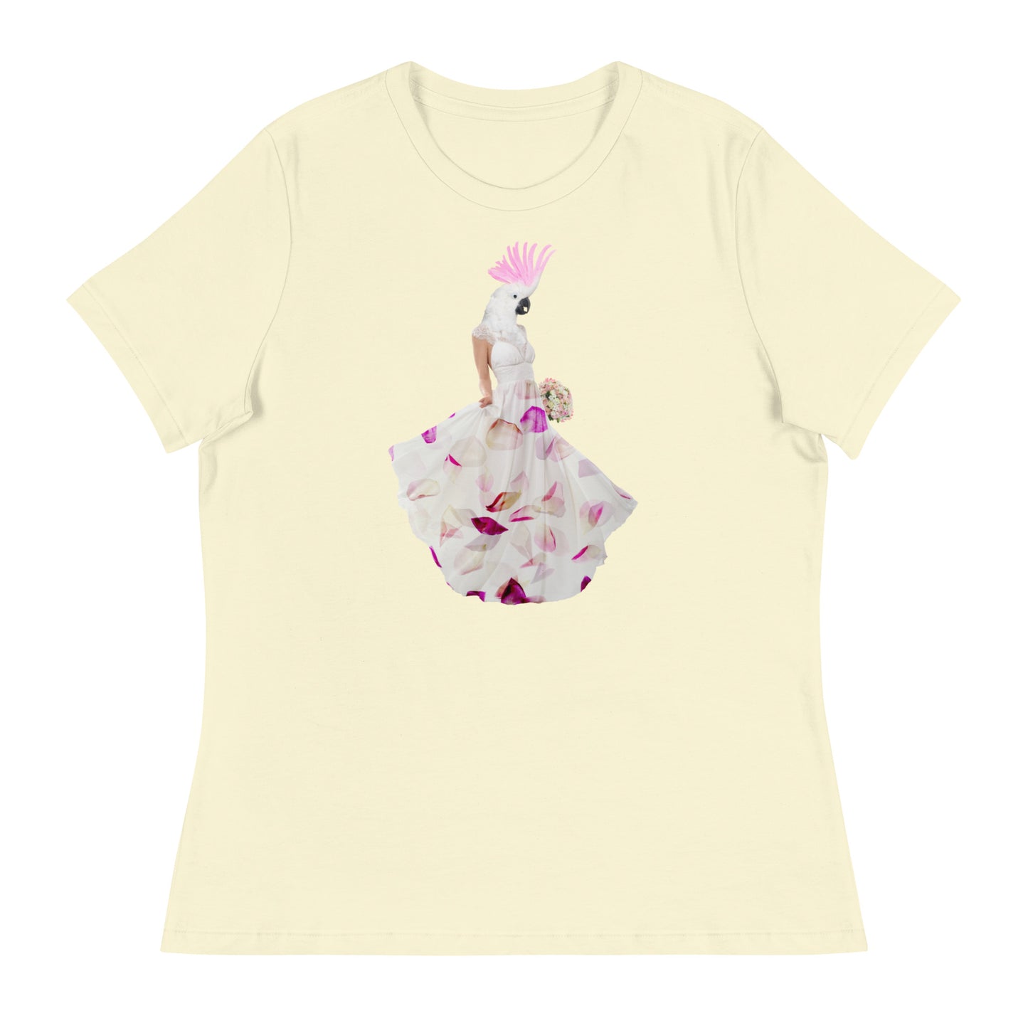 Cockatoo In A Dress Women's Relaxed T-Shirt