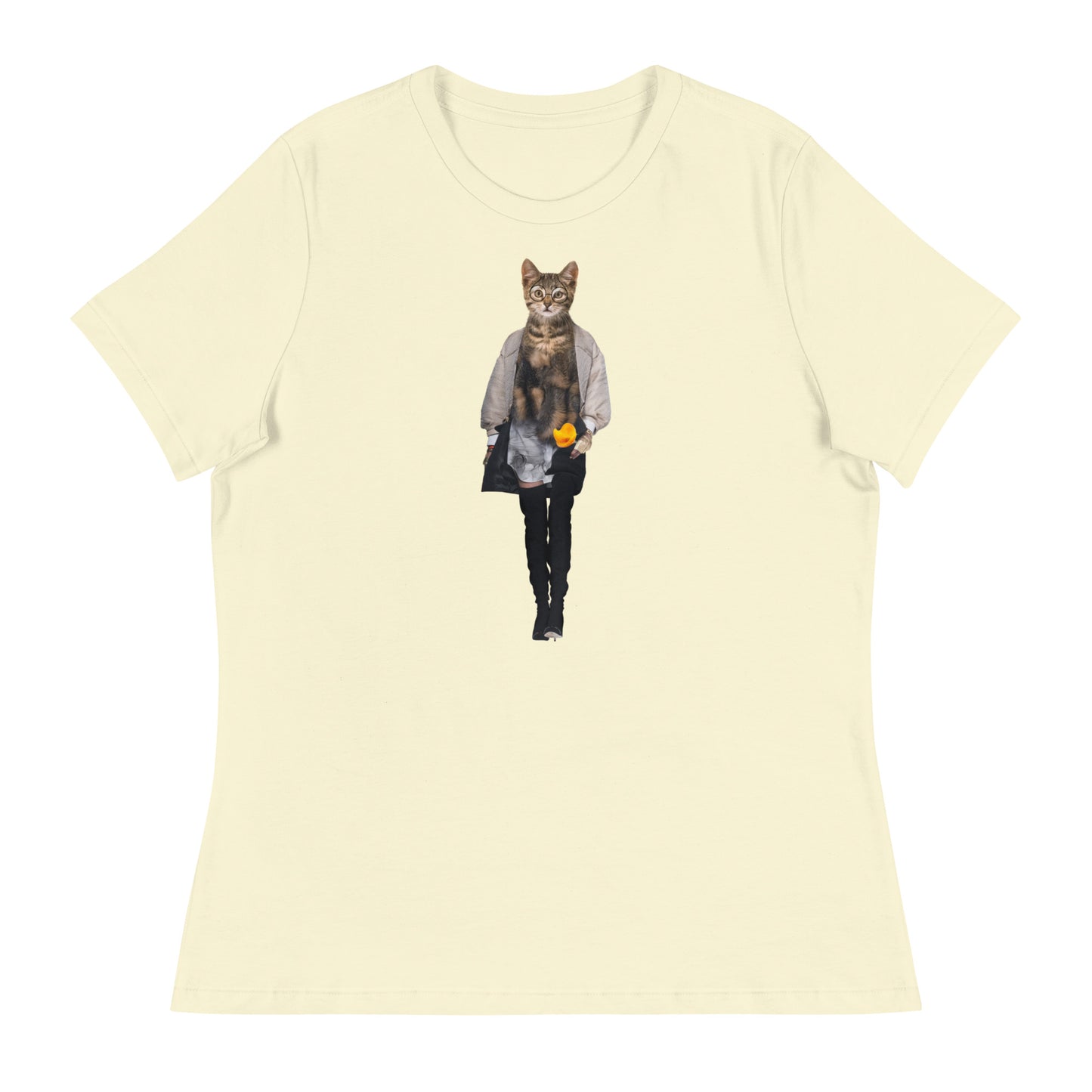 Casual Cat 2 Women's Relaxed T-Shirt