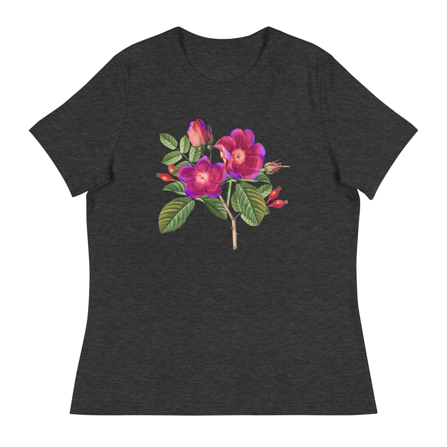 Pink & Red Bloomed Bouquet Women's Relaxed T-Shirt