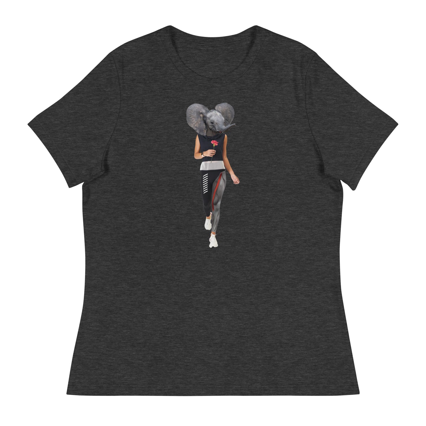 Athletic Elephant Women's Relaxed T-Shirt