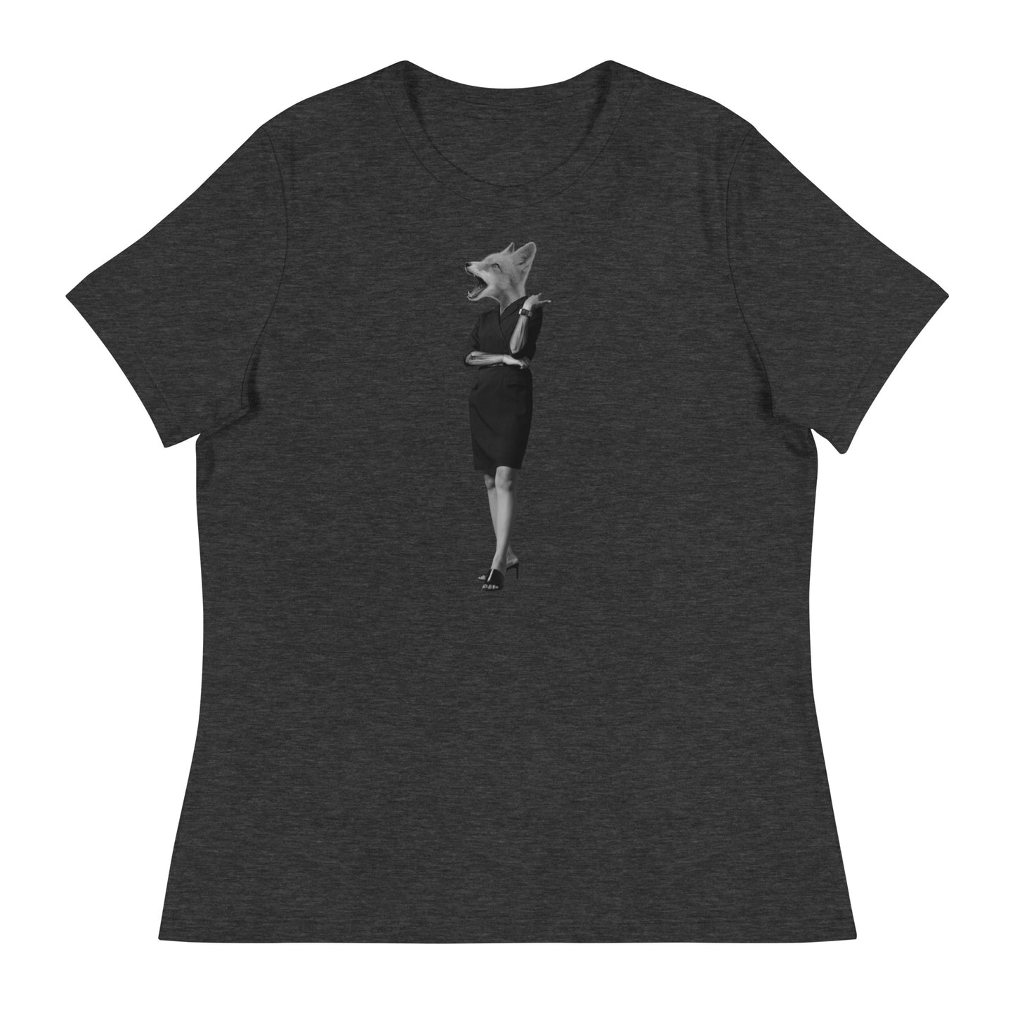 Fox In A Dress Women's Relaxed T-Shirt