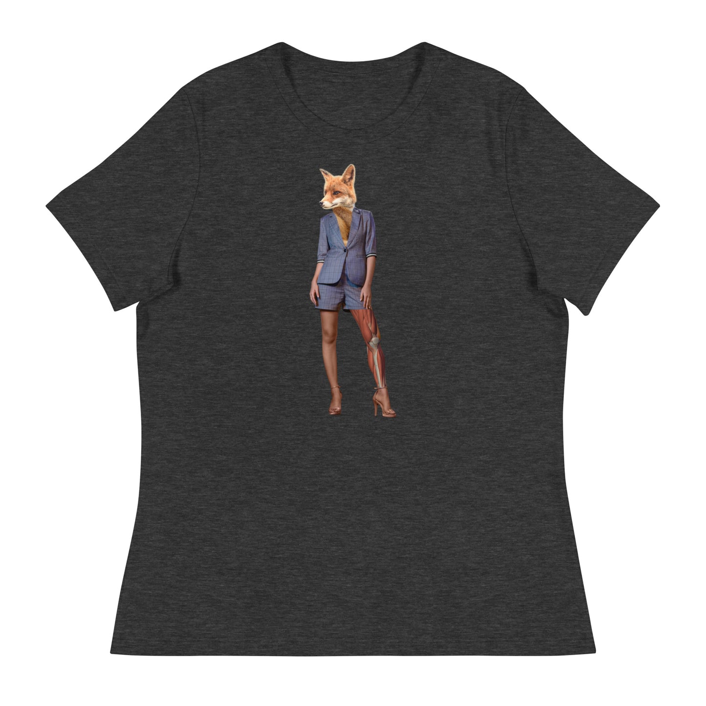 Fox In a Short Suit Women's Relaxed T-Shirt