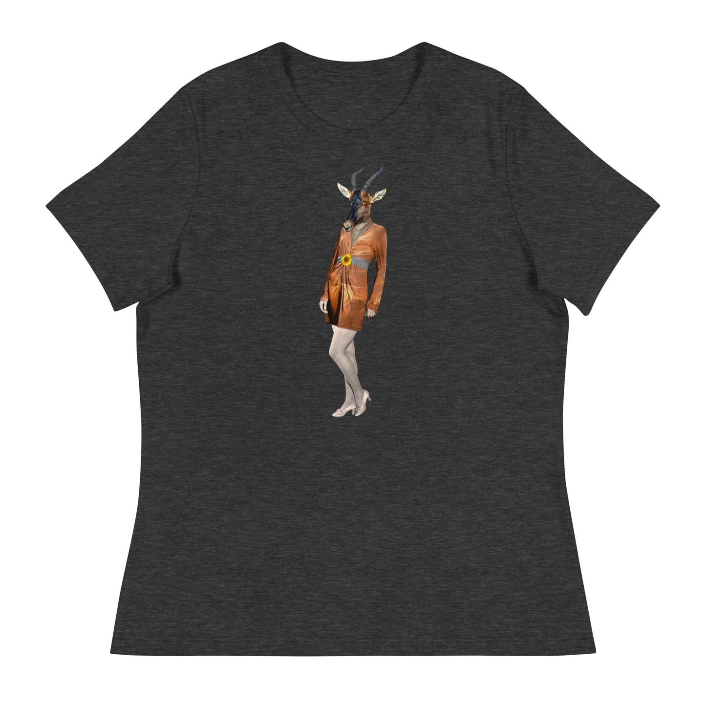 Gazelle In A Dress Women's Relaxed T-Shirt