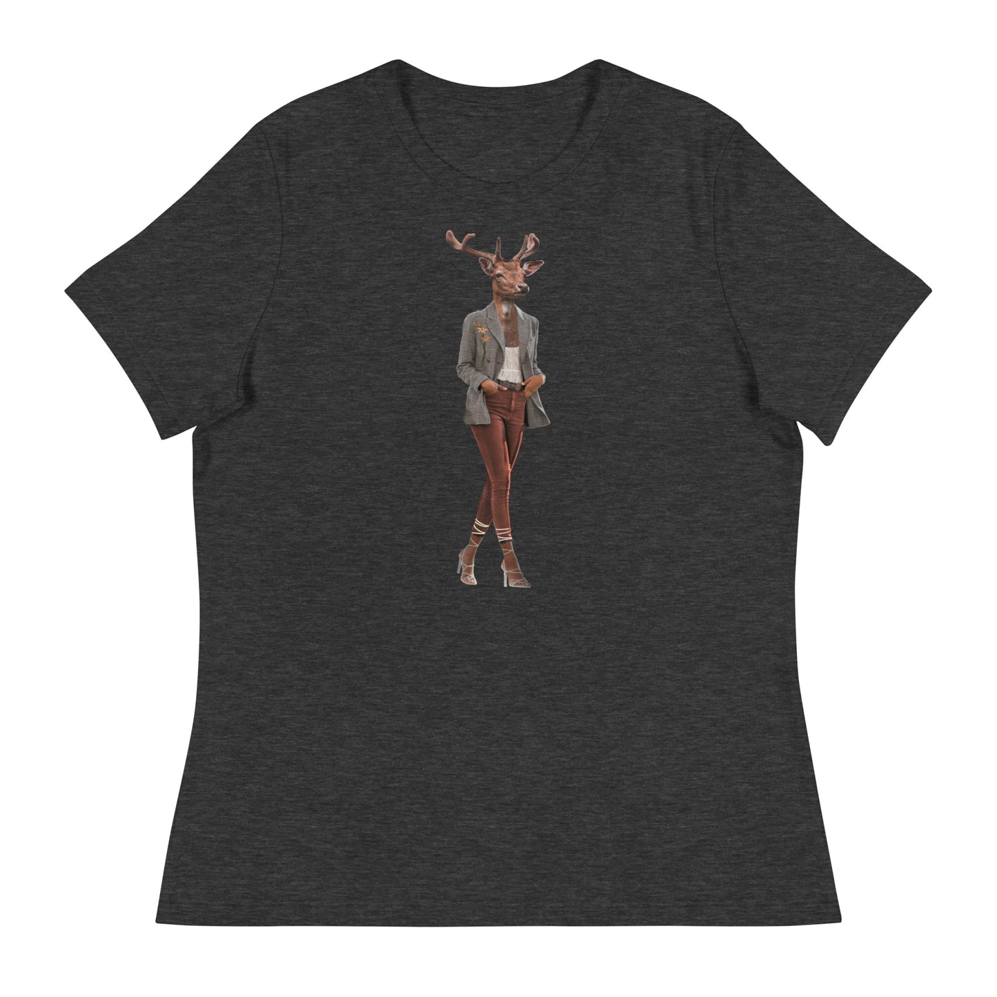 Casual Deer Women's Relaxed T-Shirt