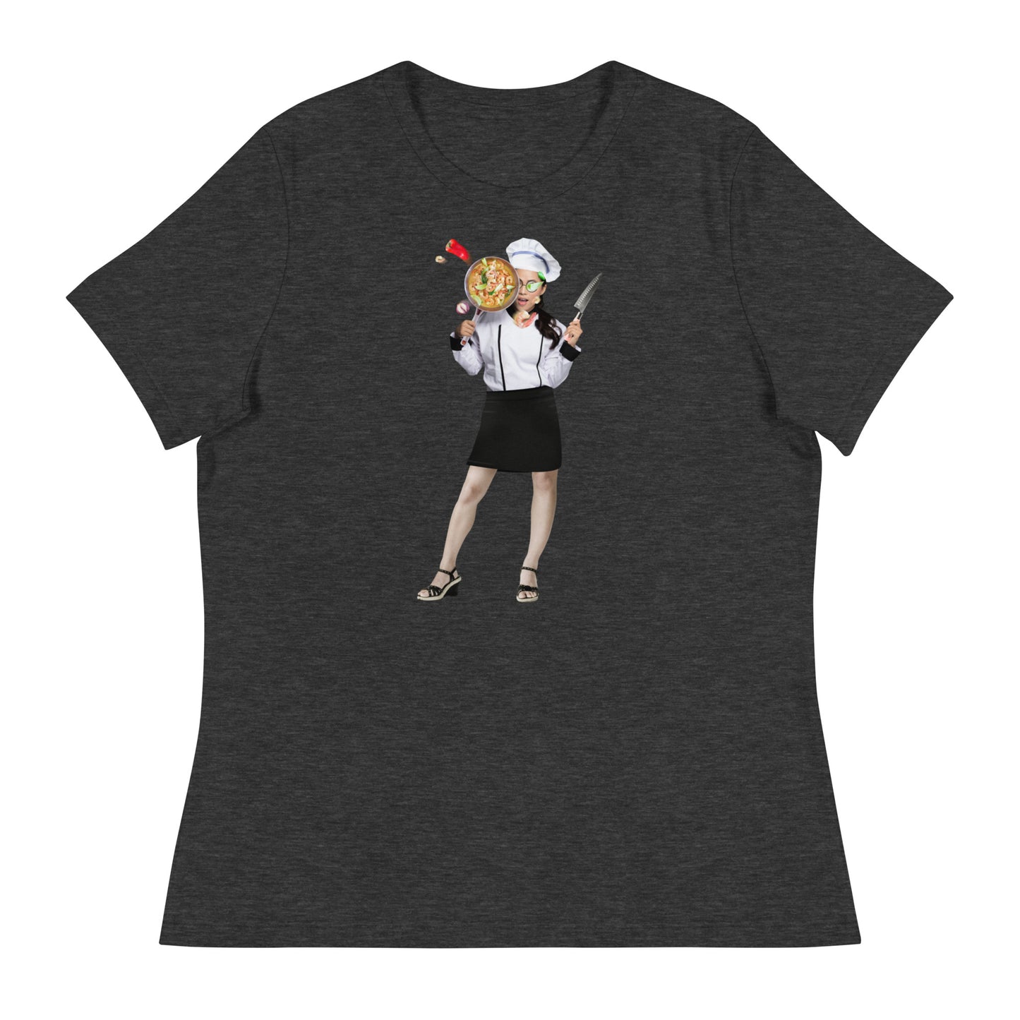 Chef Collage Women's Relaxed T-Shirt