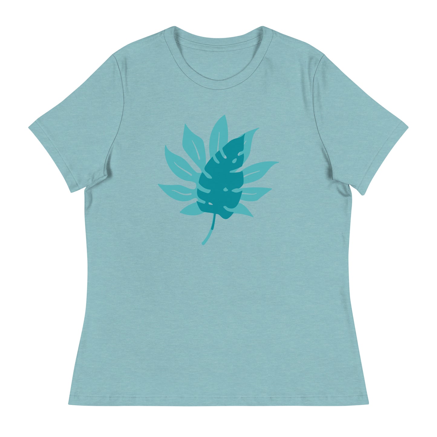 Blue Leaf Women's Relaxed T-Shirt