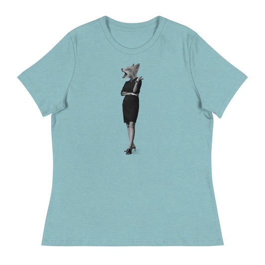 Fox In A Dress Women's Relaxed T-Shirt