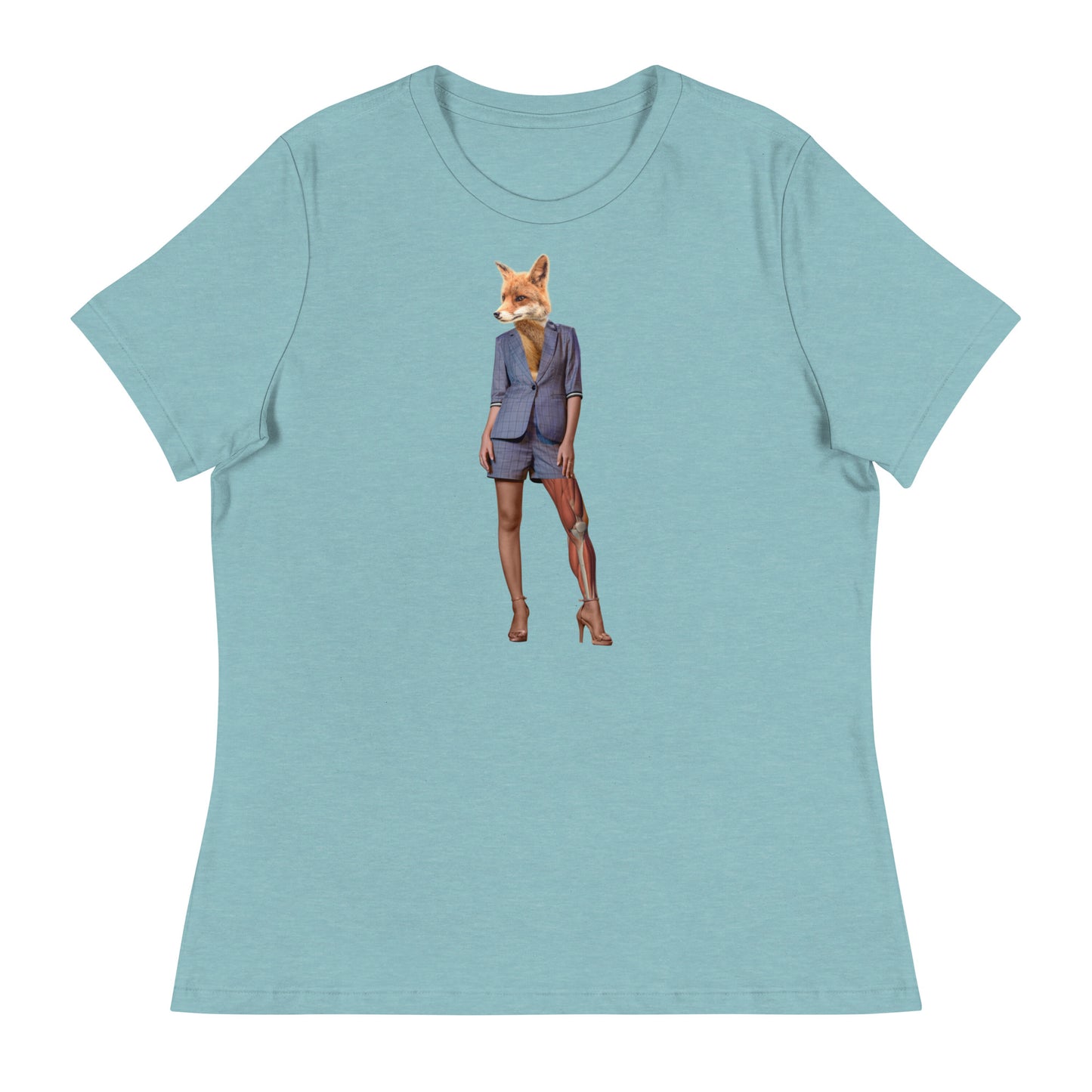 Fox In a Short Suit Women's Relaxed T-Shirt