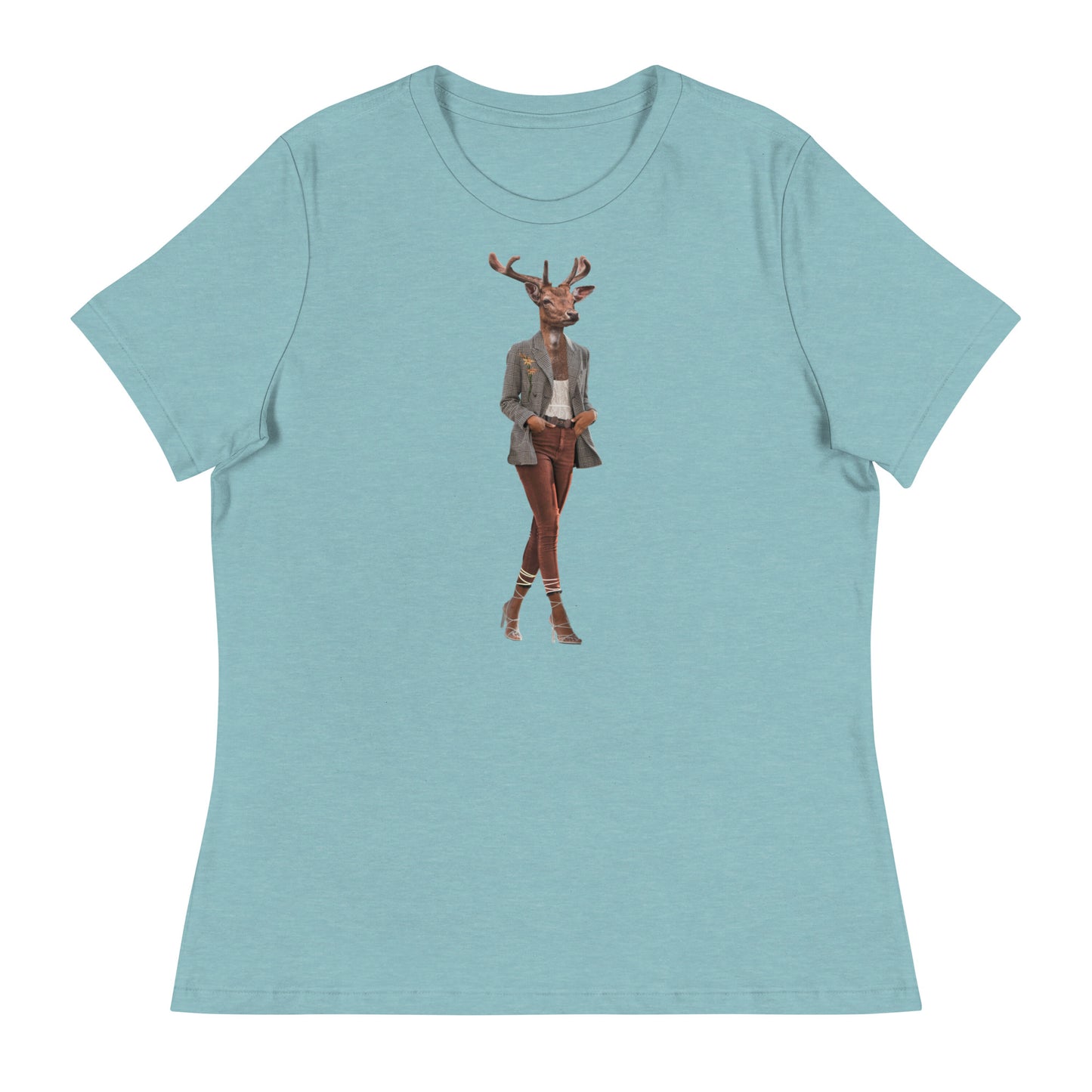 Casual Deer Women's Relaxed T-Shirt