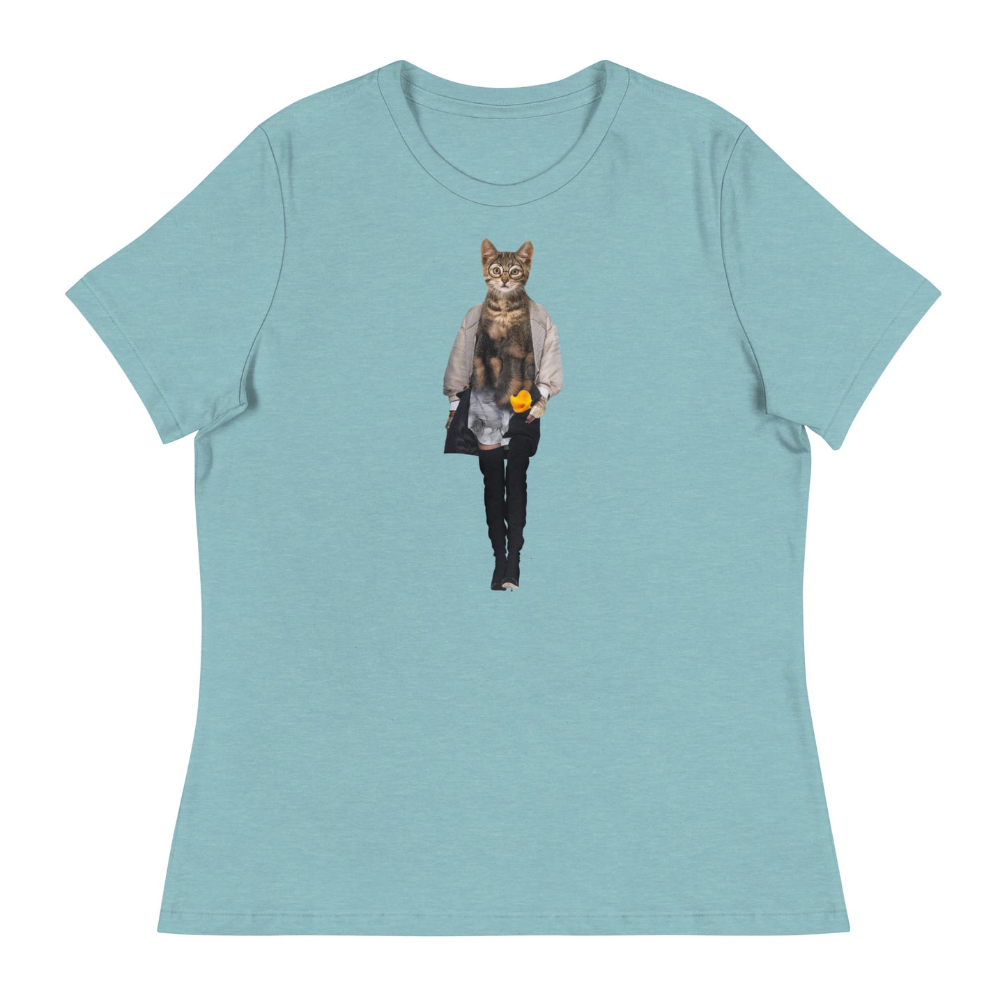 Casual Cat 2 Women's Relaxed T-Shirt