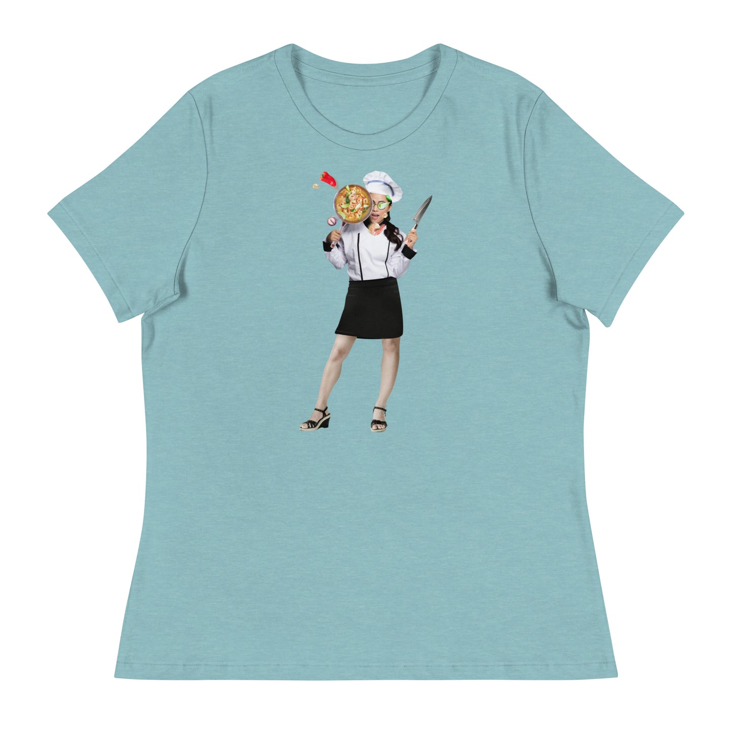 Chef Collage Women's Relaxed T-Shirt