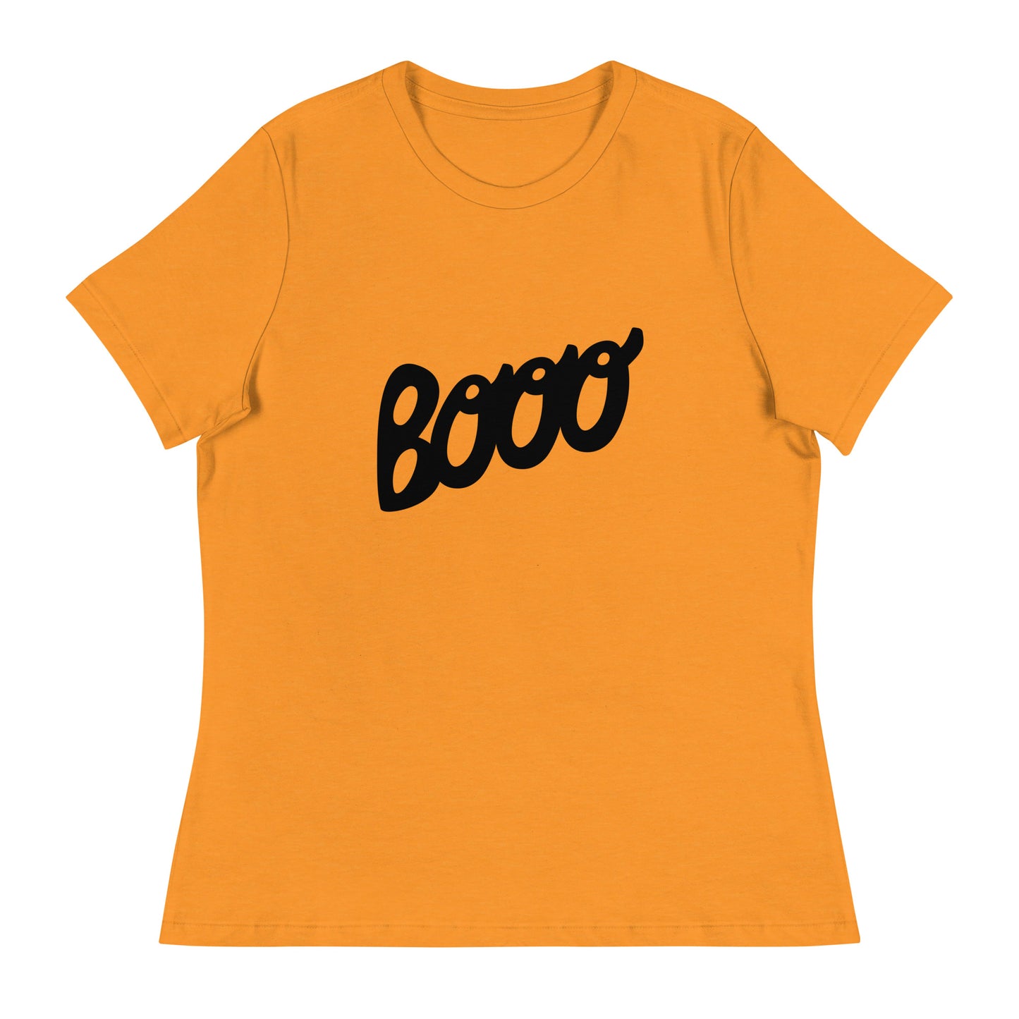 BOOOO Halloween Women's Relaxed T-Shirt