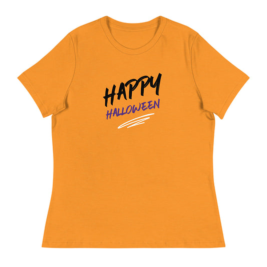 HAPPY HALLOWEEN Women's Relaxed T-Shirt