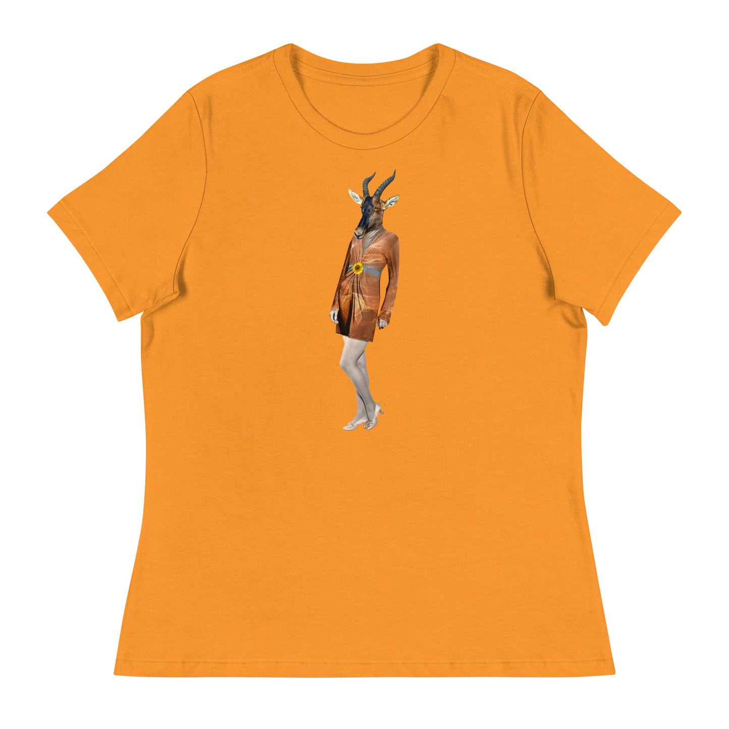 Gazelle In A Dress Women's Relaxed T-Shirt