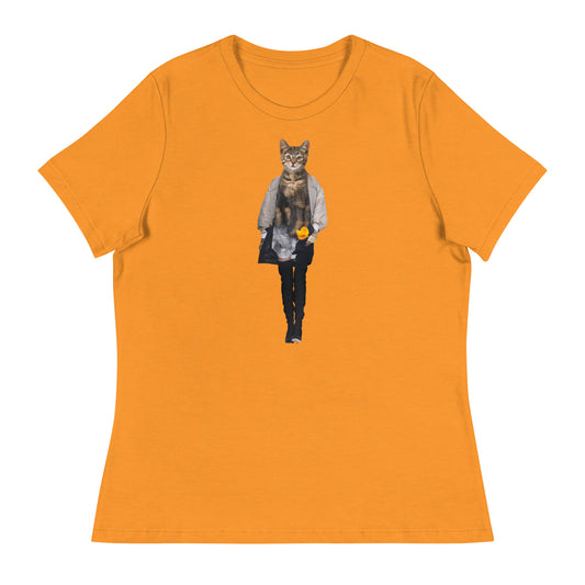 Casual Cat 2 Women's Relaxed T-Shirt