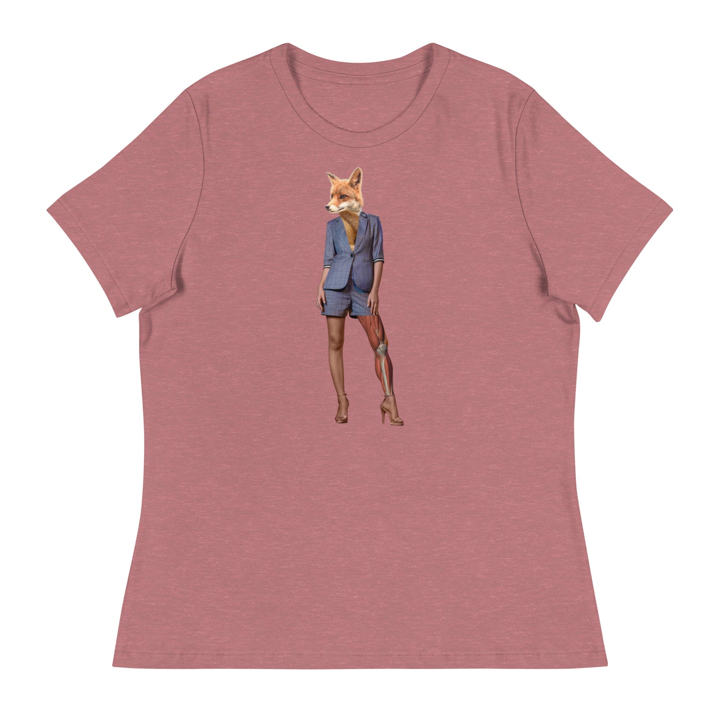 Fox In a Short Suit Women's Relaxed T-Shirt