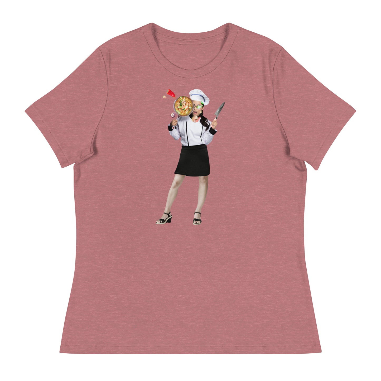 Chef Collage Women's Relaxed T-Shirt