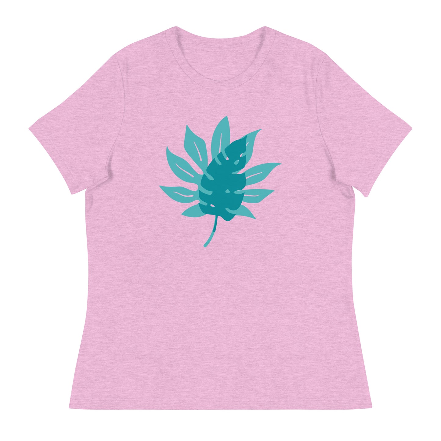 Blue Leaf Women's Relaxed T-Shirt