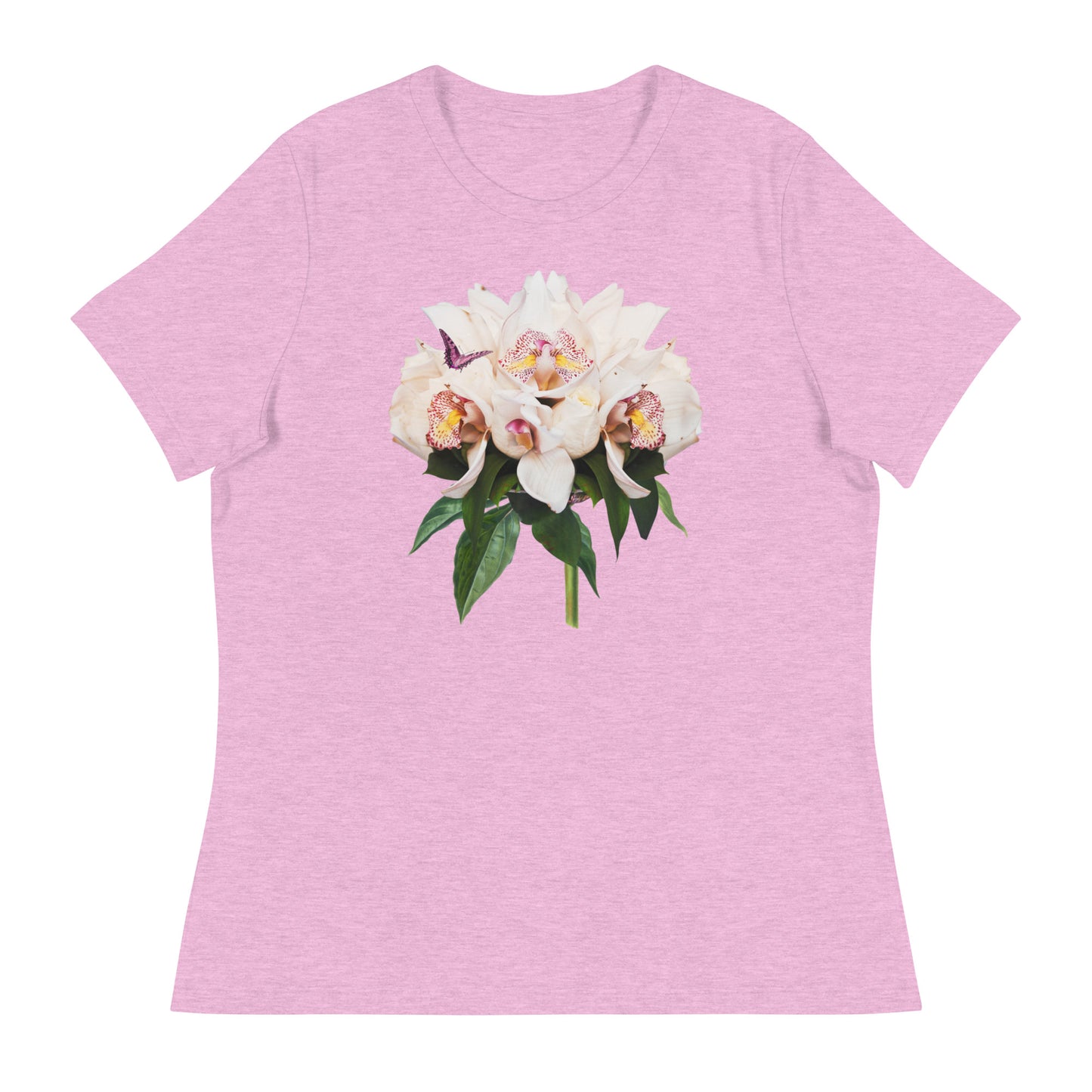 Blossoms & Butterfly Women's Relaxed T-Shirt