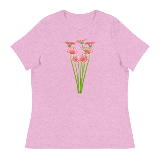 Pink Transvaal Daisies Women's Relaxed T-Shirt