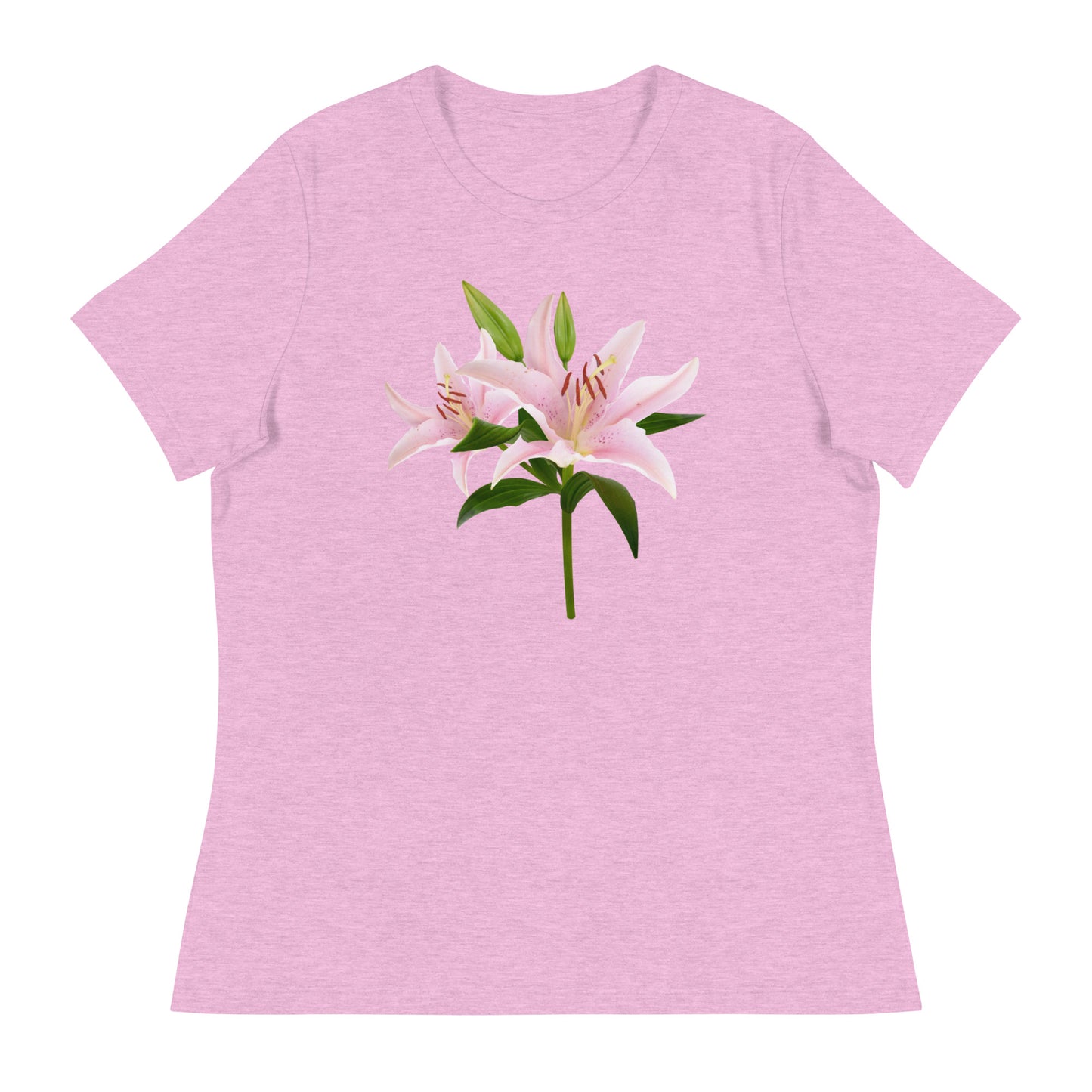 Oriental Lilies Women's Relaxed T-Shirt