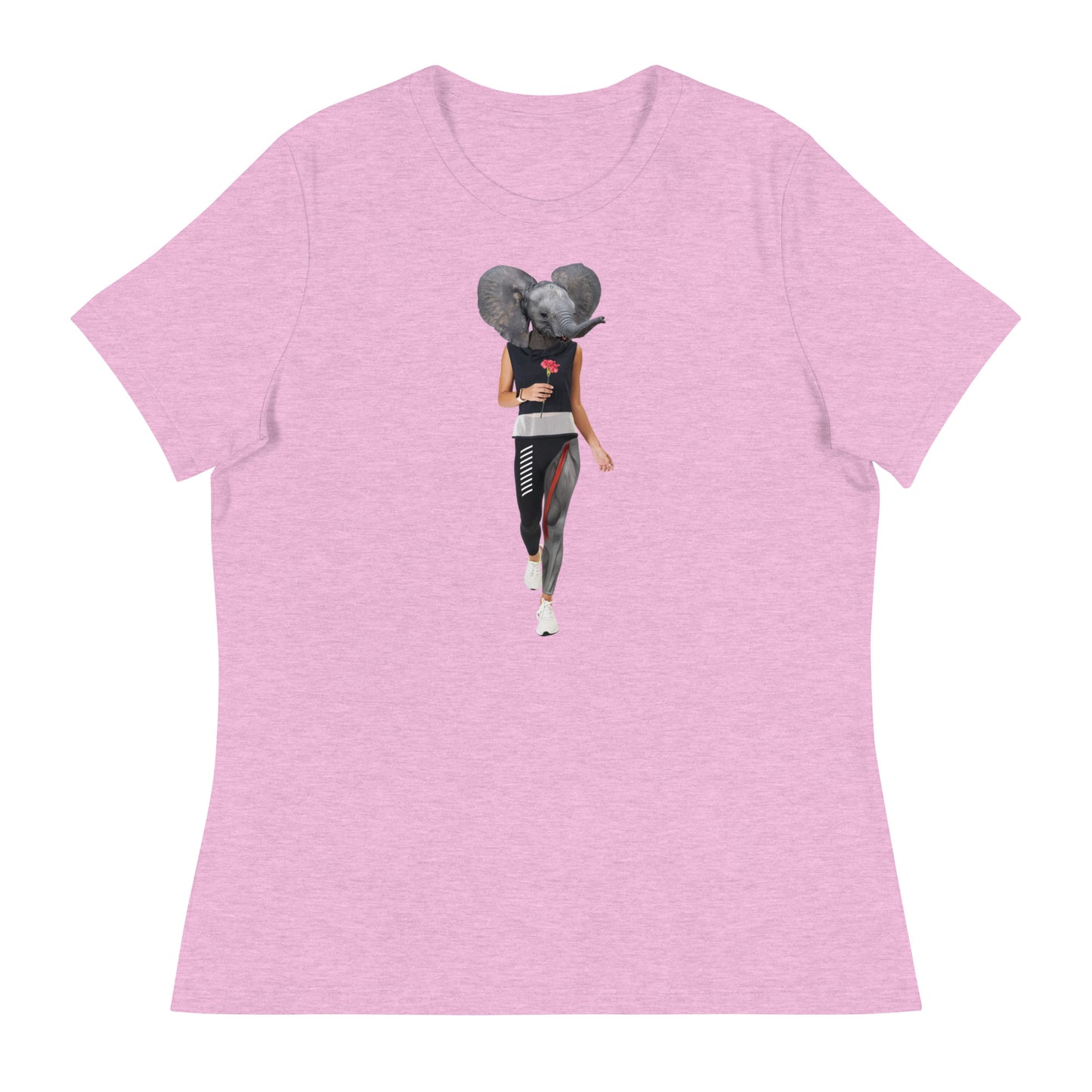 Athletic Elephant Women's Relaxed T-Shirt