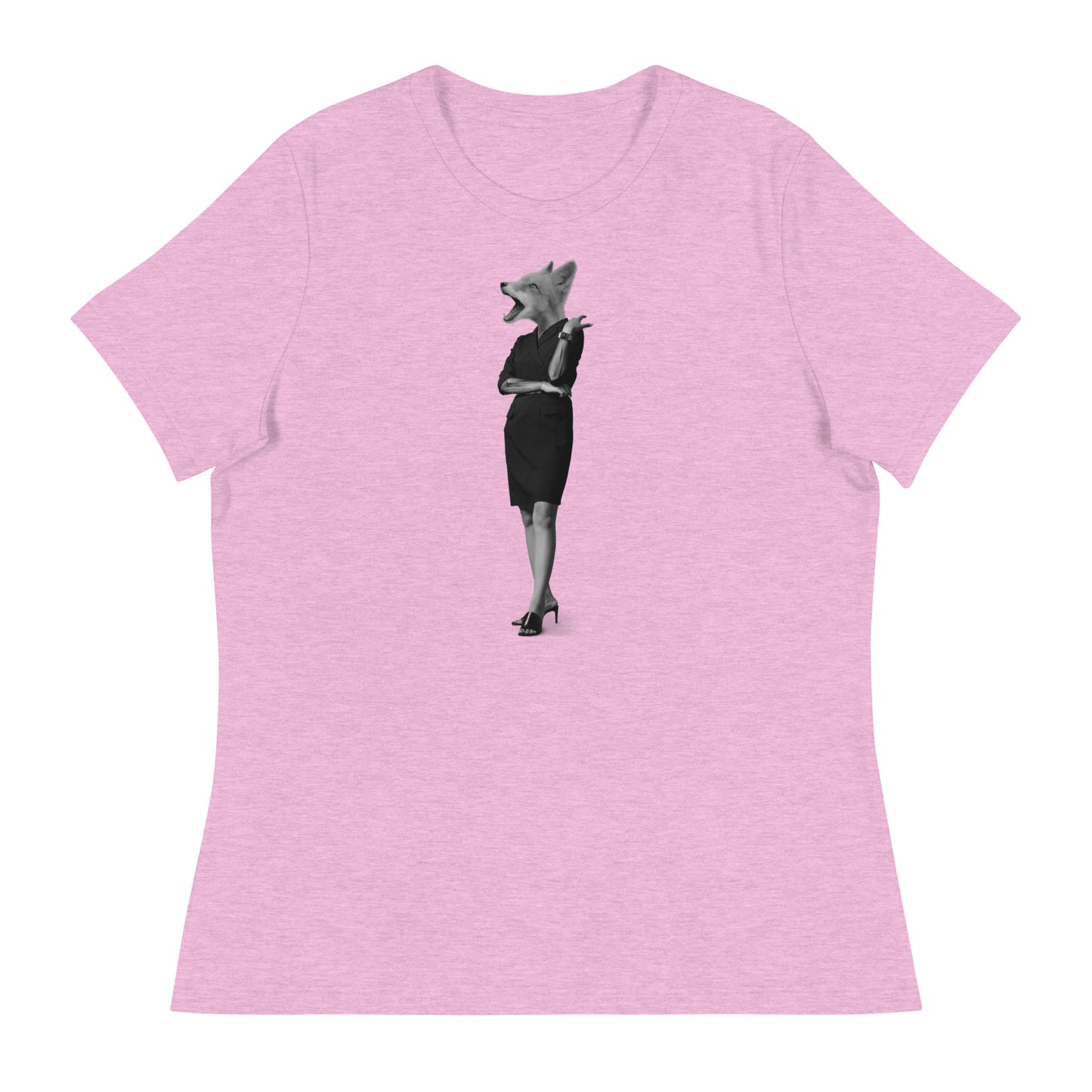 Fox In A Dress Women's Relaxed T-Shirt