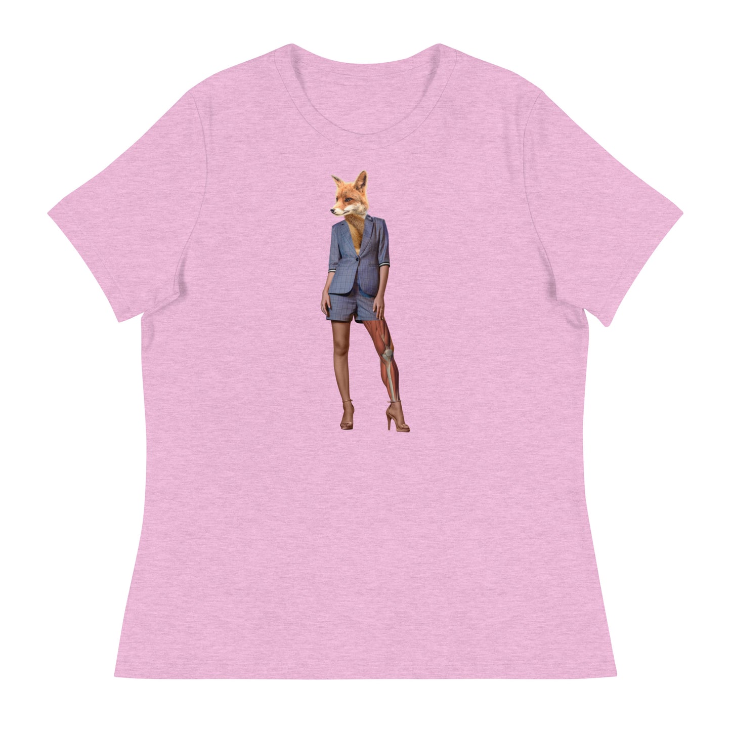 Fox In a Short Suit Women's Relaxed T-Shirt