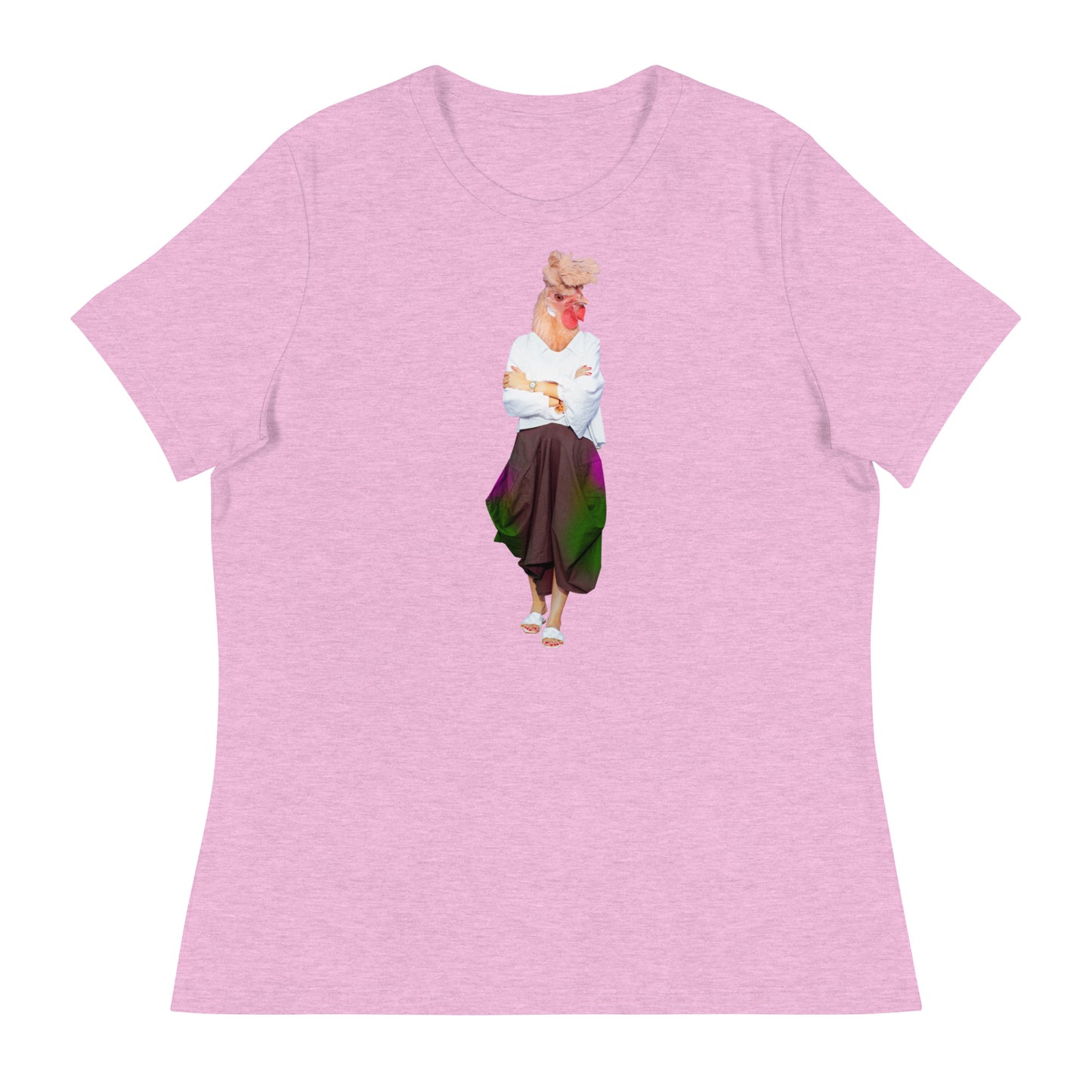 Fancy Chicken Women's Relaxed T-Shirt