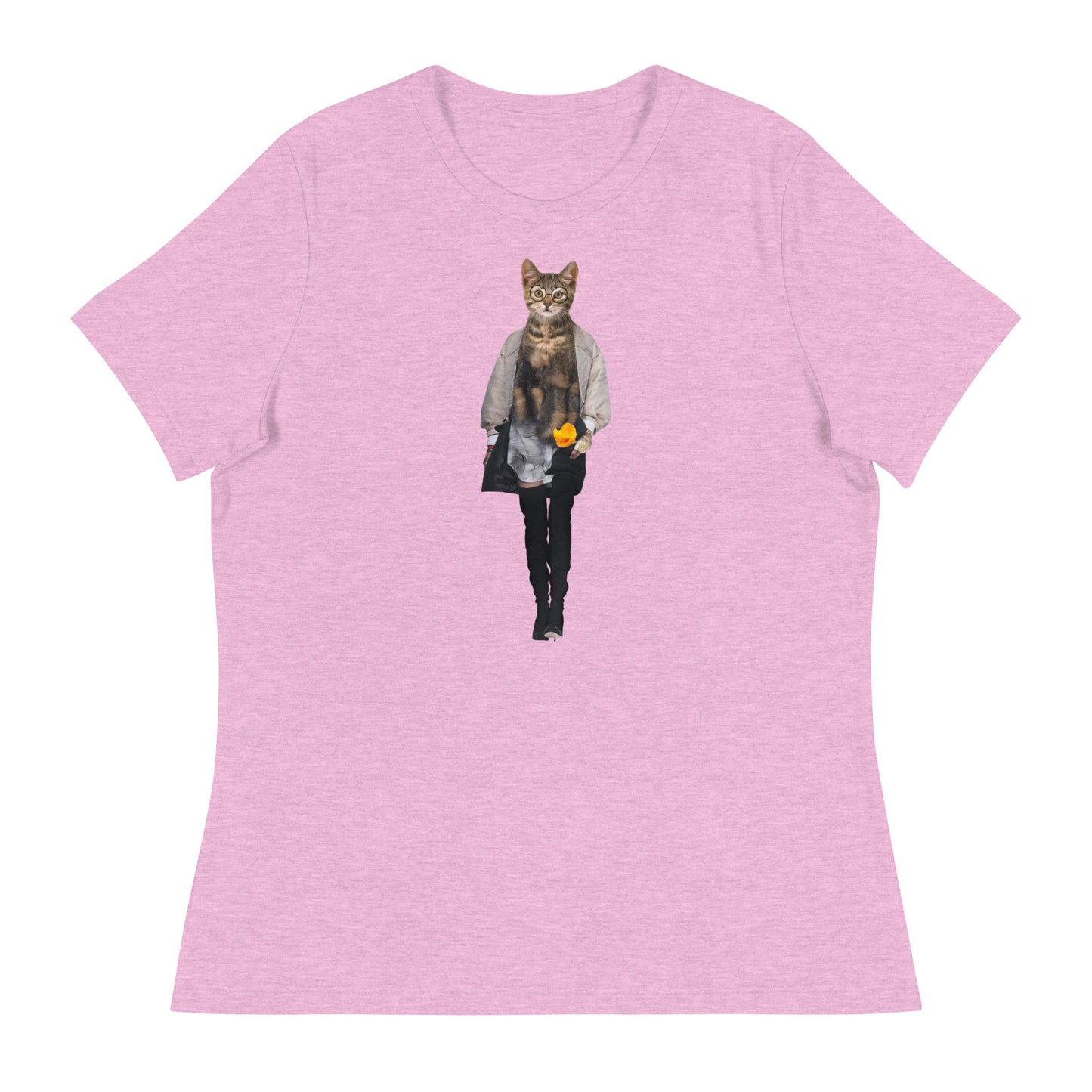 Casual Cat 2 Women's Relaxed T-Shirt