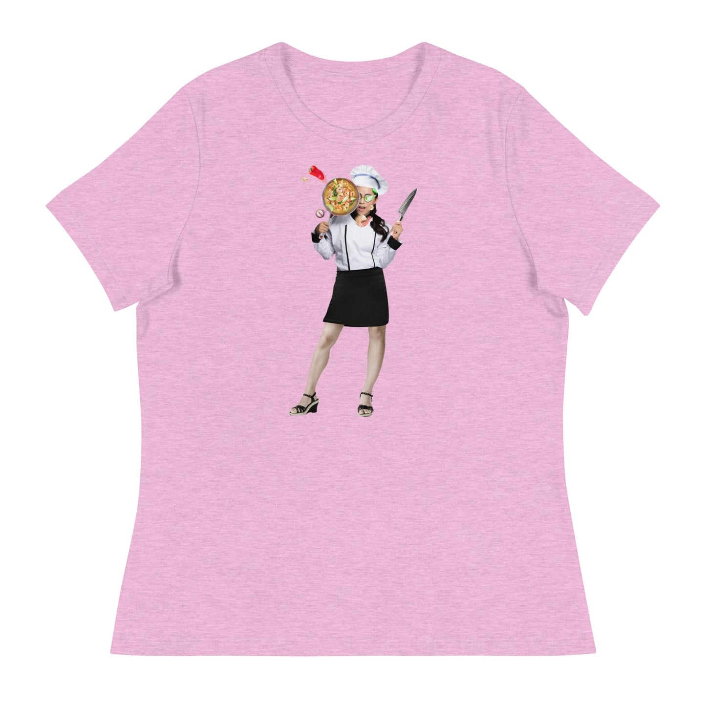 Chef Collage Women's Relaxed T-Shirt