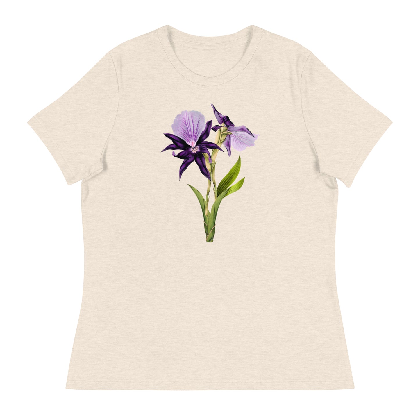 Purple Flowers 1 Women's Relaxed T-Shirt