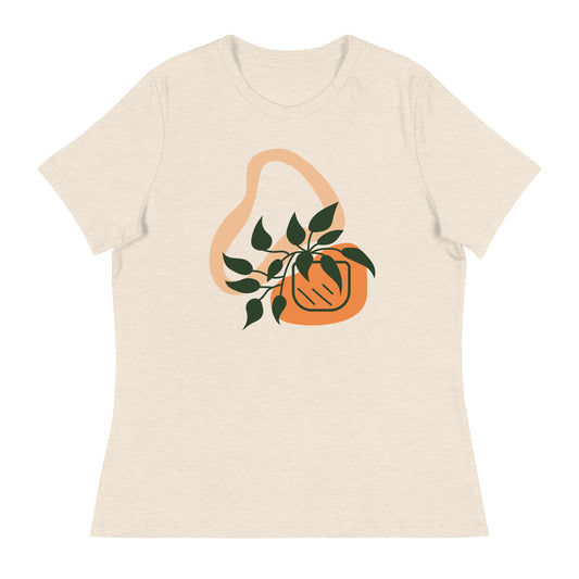 Plant Lovers 3 Women's Relaxed T-Shirt