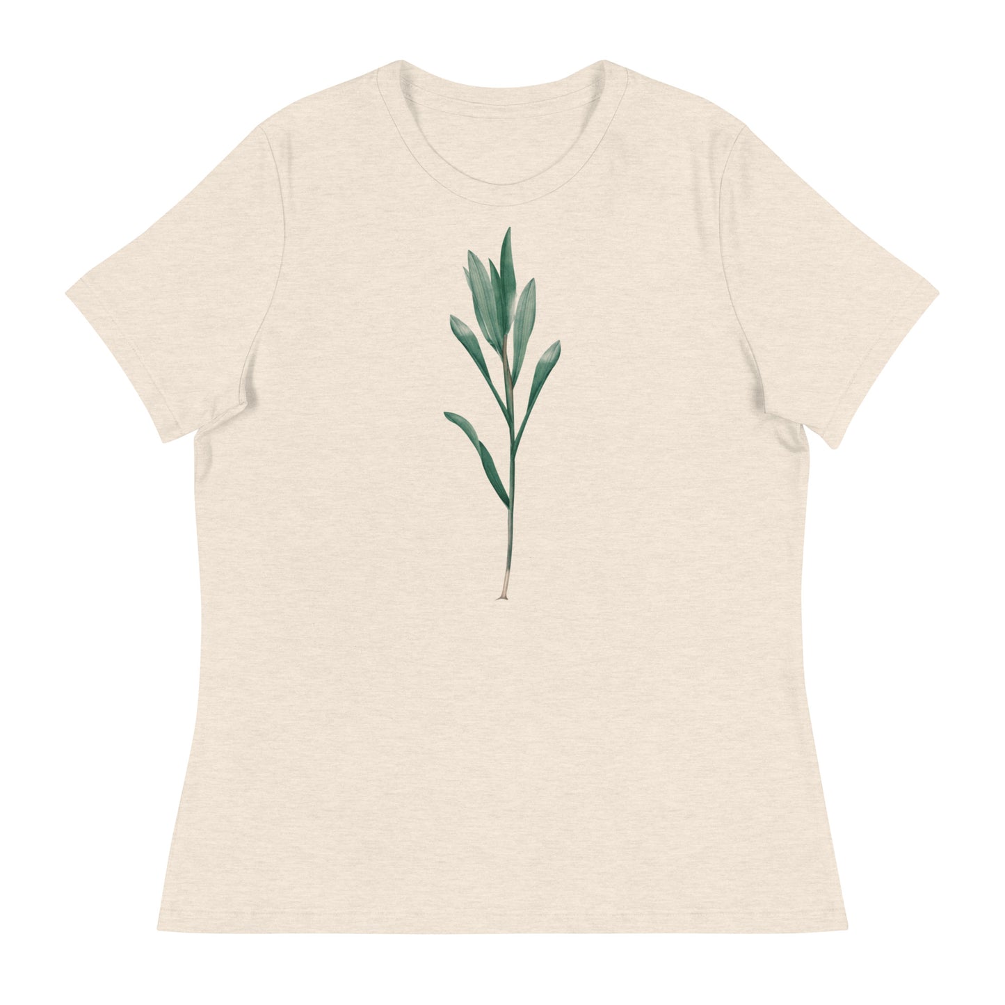 Tropical Leaves Women's Relaxed T-Shirt