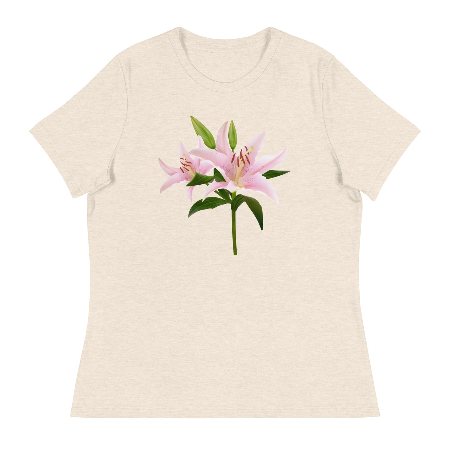 Oriental Lilies Women's Relaxed T-Shirt