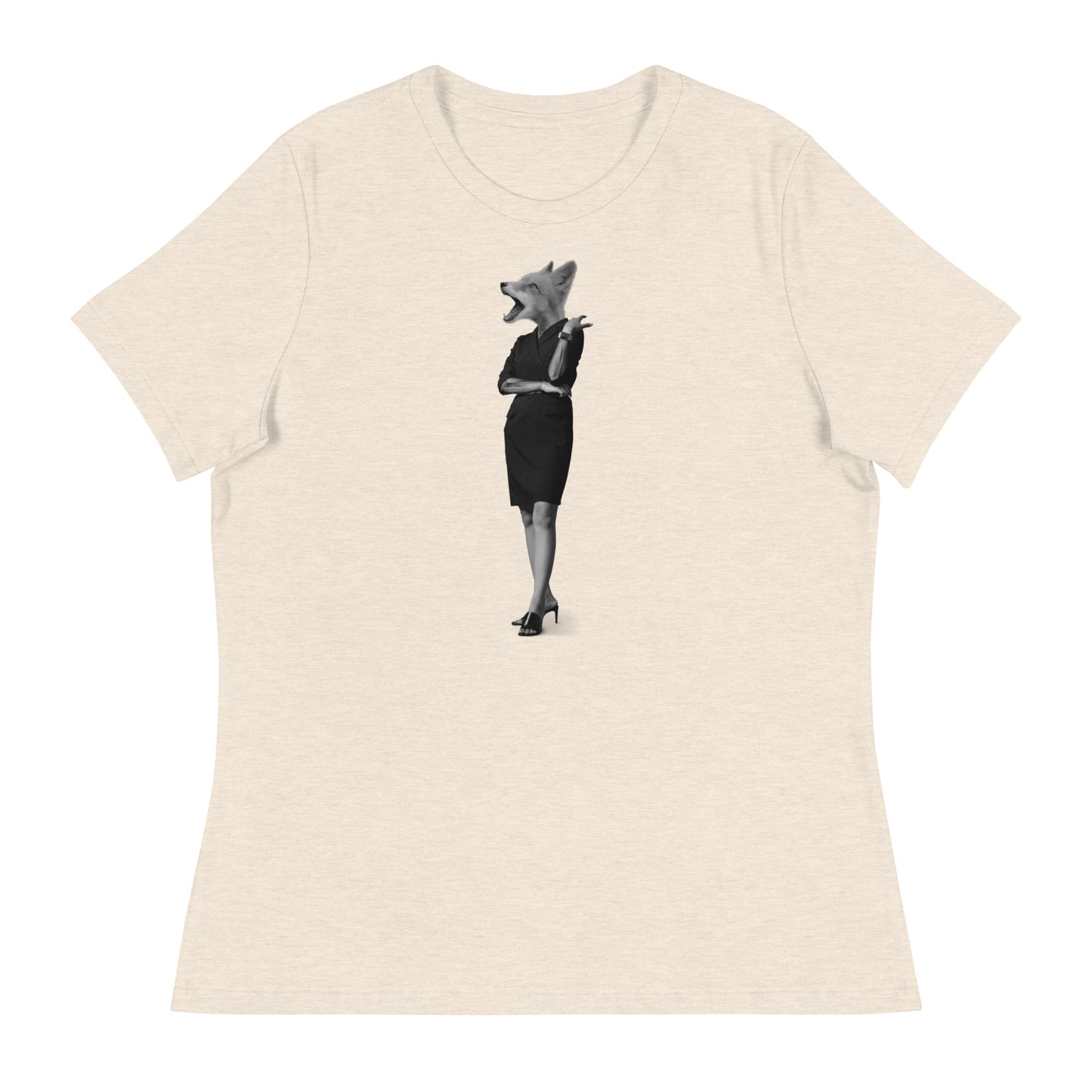 Fox In A Dress Women's Relaxed T-Shirt