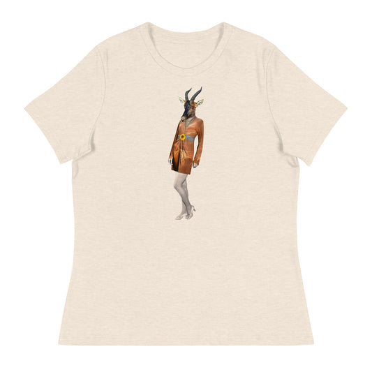 Gazelle In A Dress Women's Relaxed T-Shirt